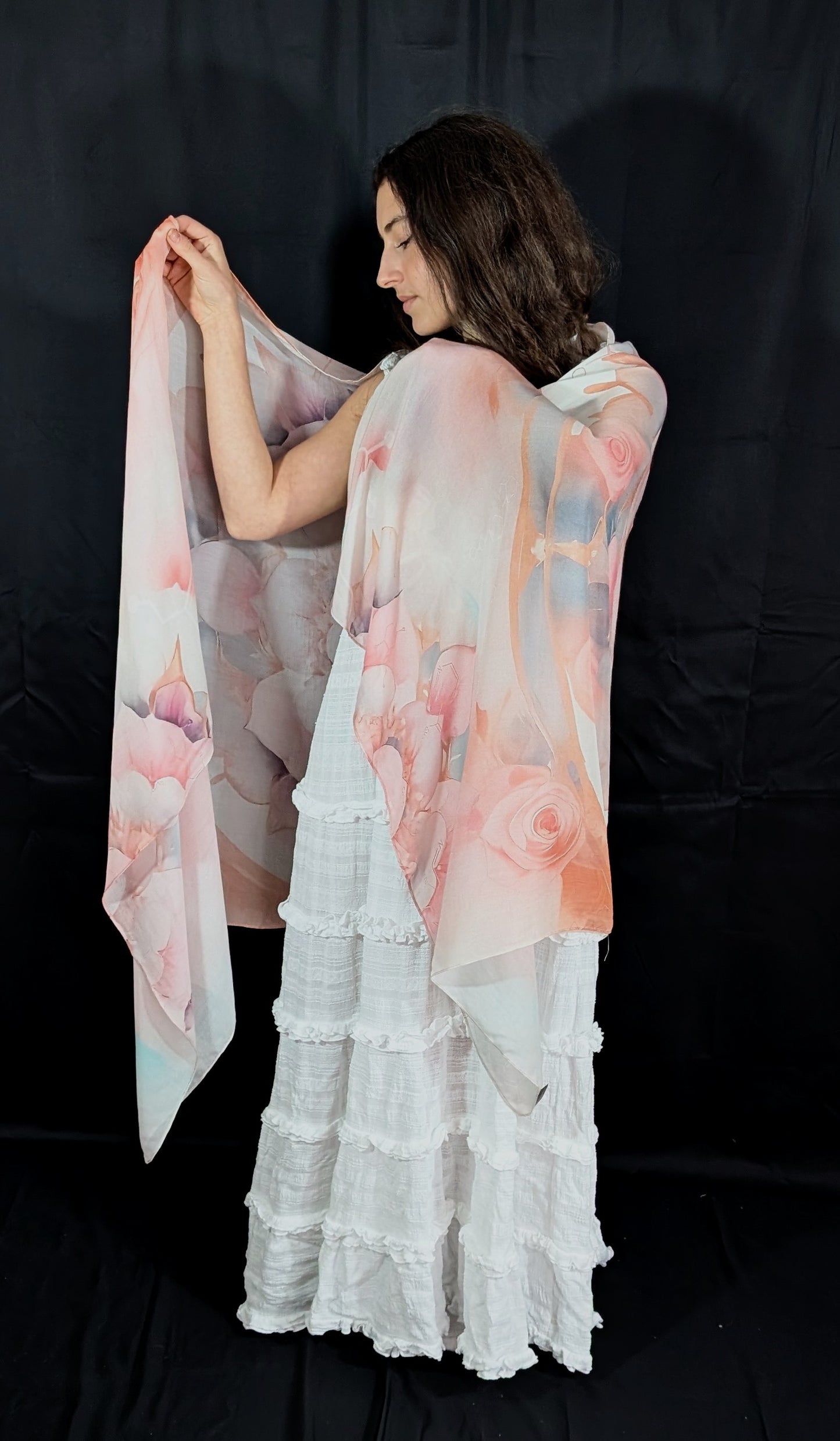 Modal Bliss Shawl – Divine Feminine Wrap for Joy & Emotional Harmony