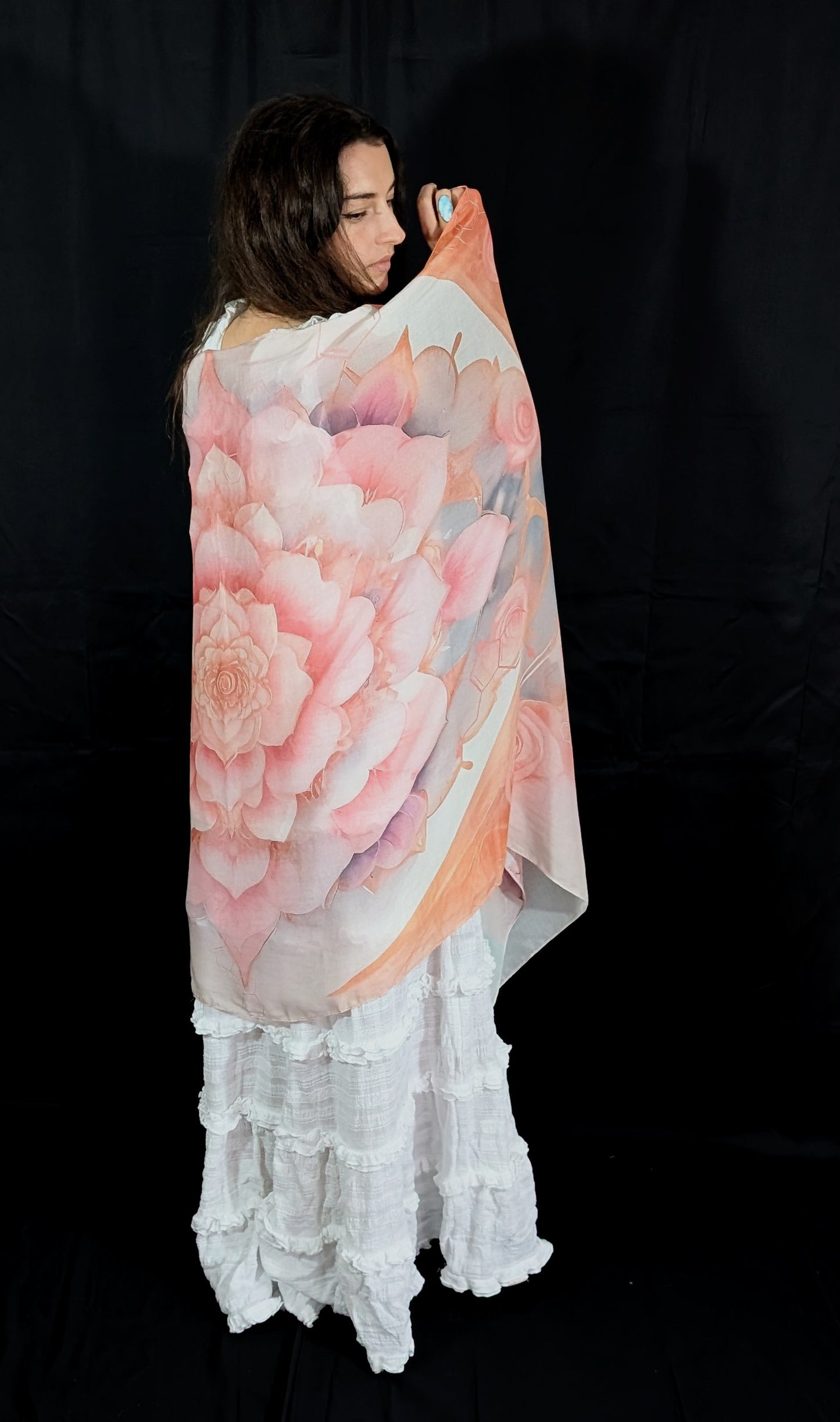 Modal Bliss Shawl – Divine Feminine Wrap for Joy & Emotional Harmony