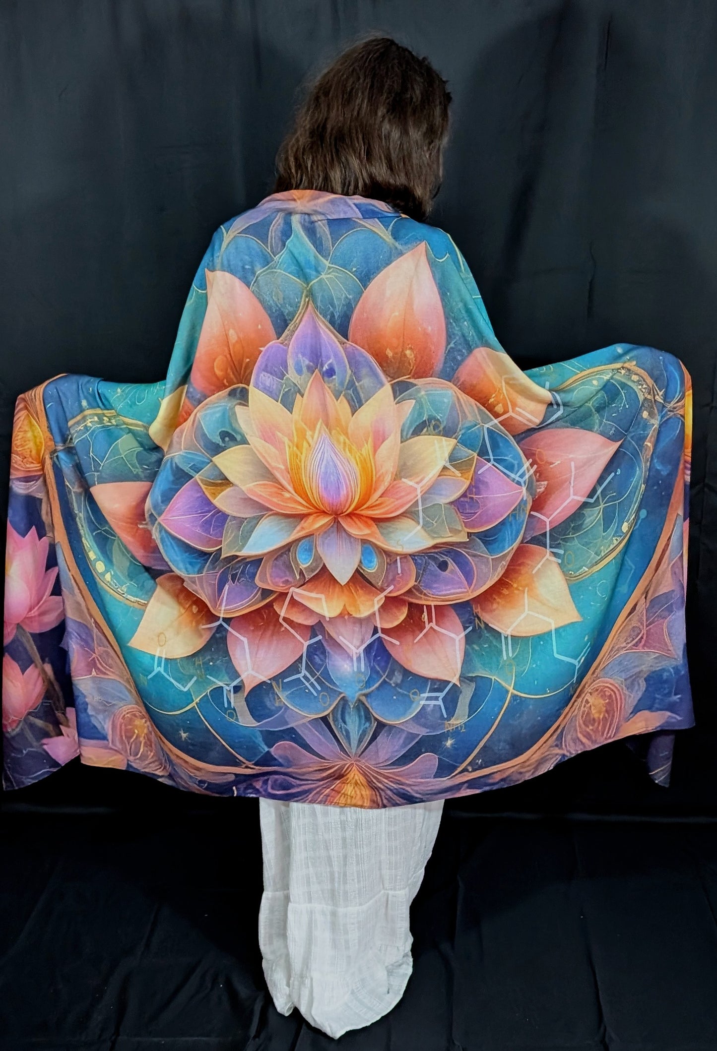 Organic Cotton Calm Shawl – Soothing Wrap for Anxiety & Inner Peace