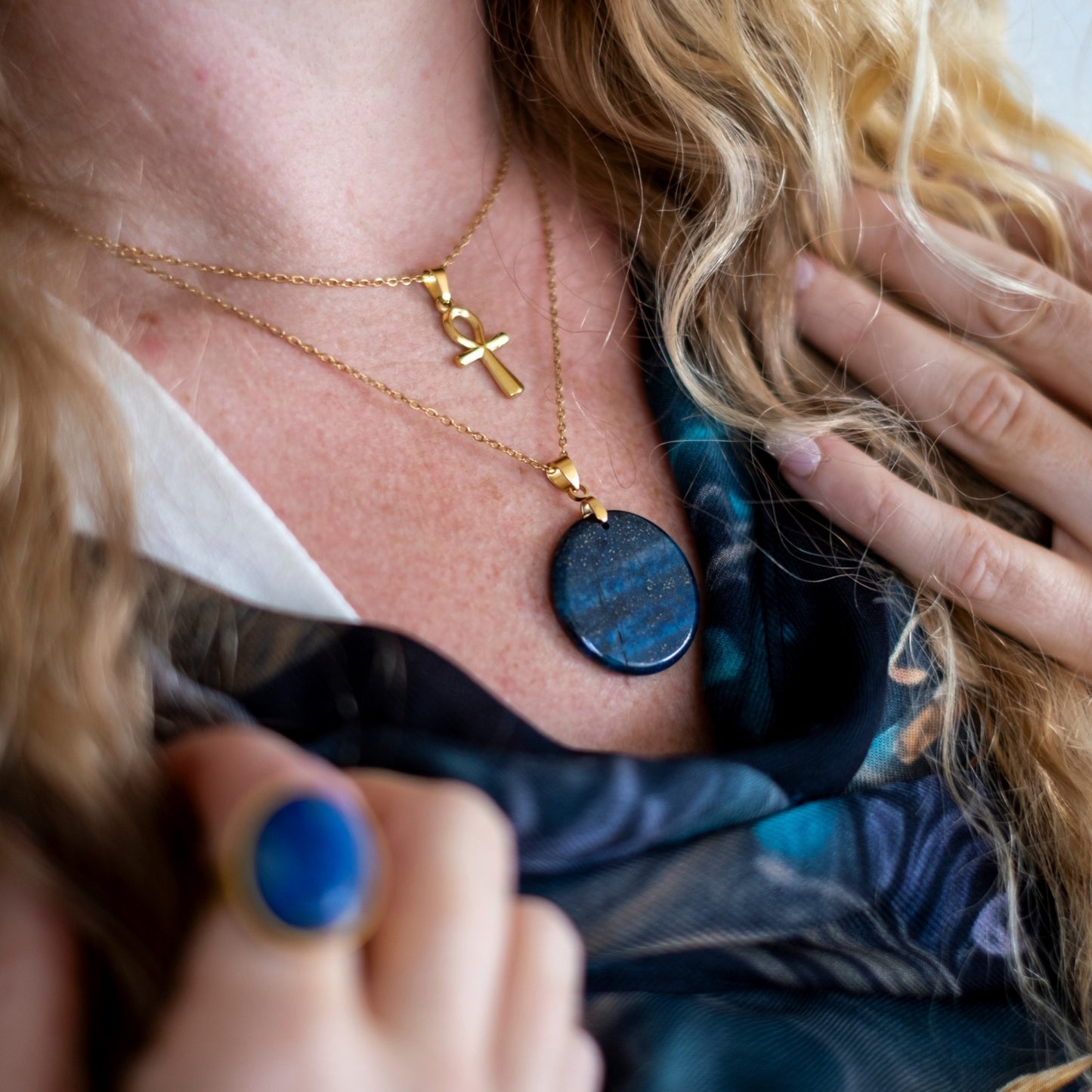 Ankh Necklace | Spiritual Gold Necklace
