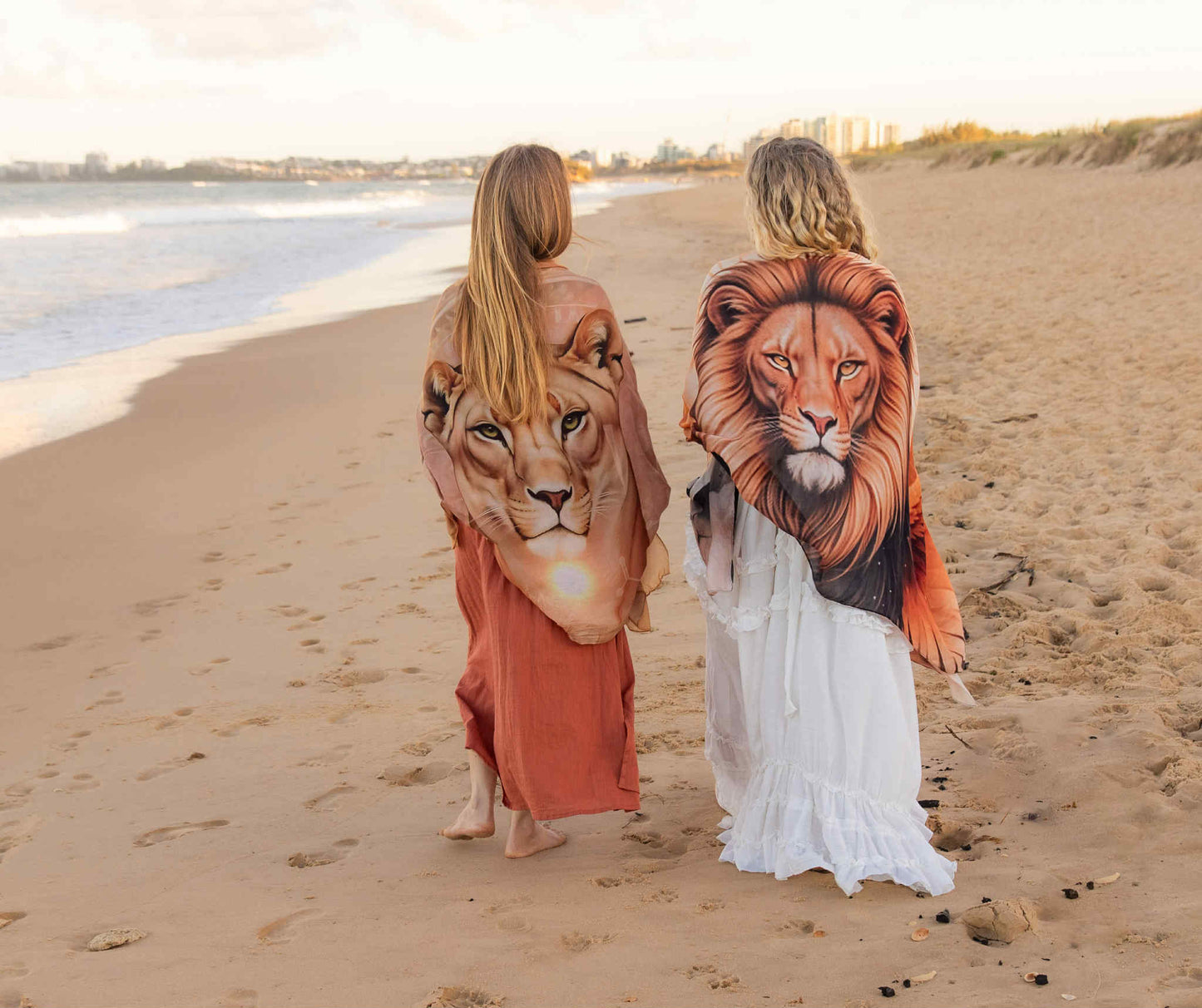 Powerful Expression Shawl - Wild Lioness