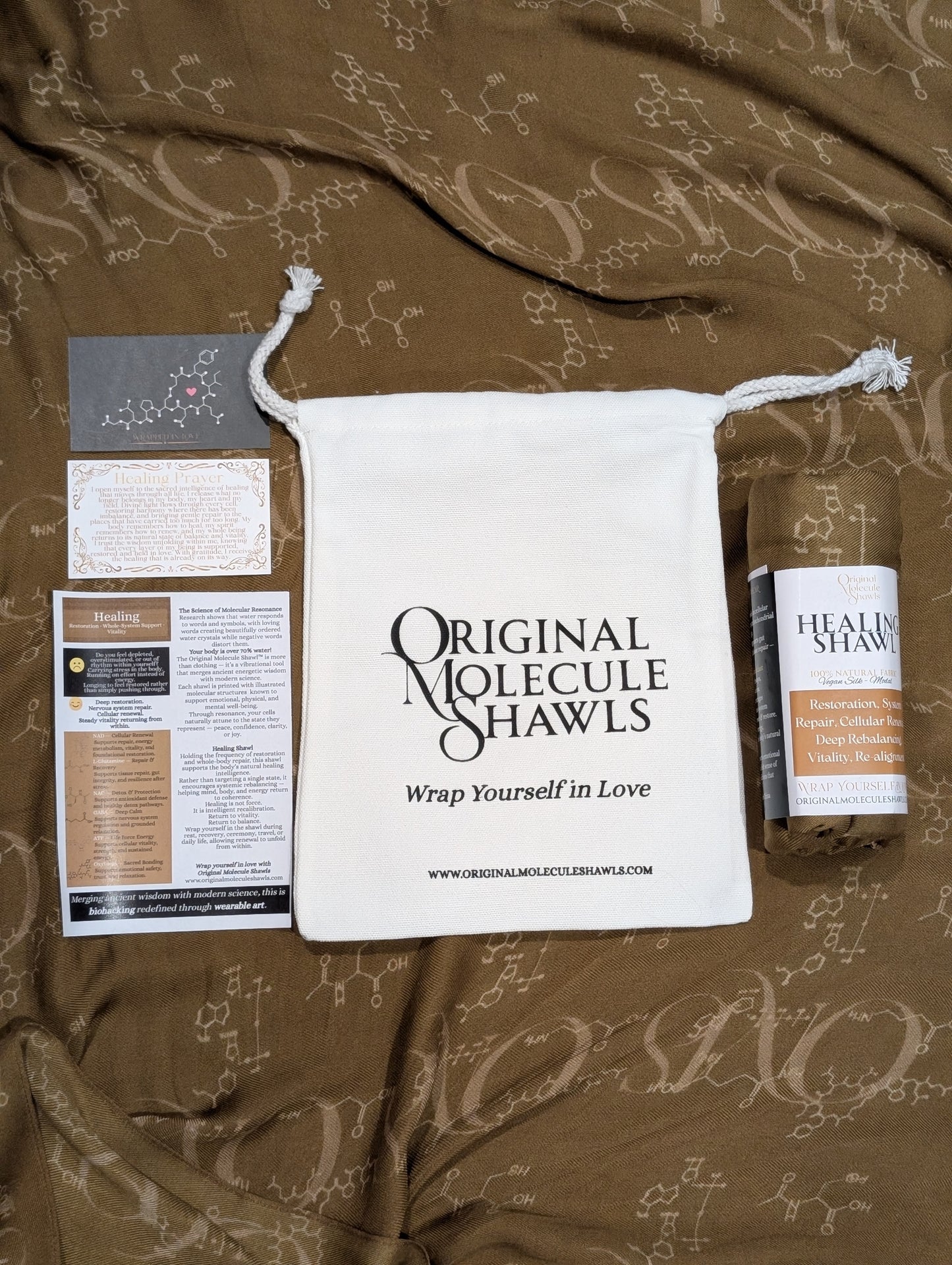 Healing Shawl Whole Body Support · Restoration · Energetic Renewal