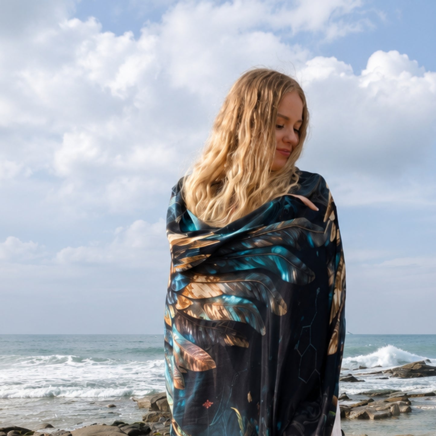 Expansion Shawl – Winged Ceremony Clothing for Expanded States
