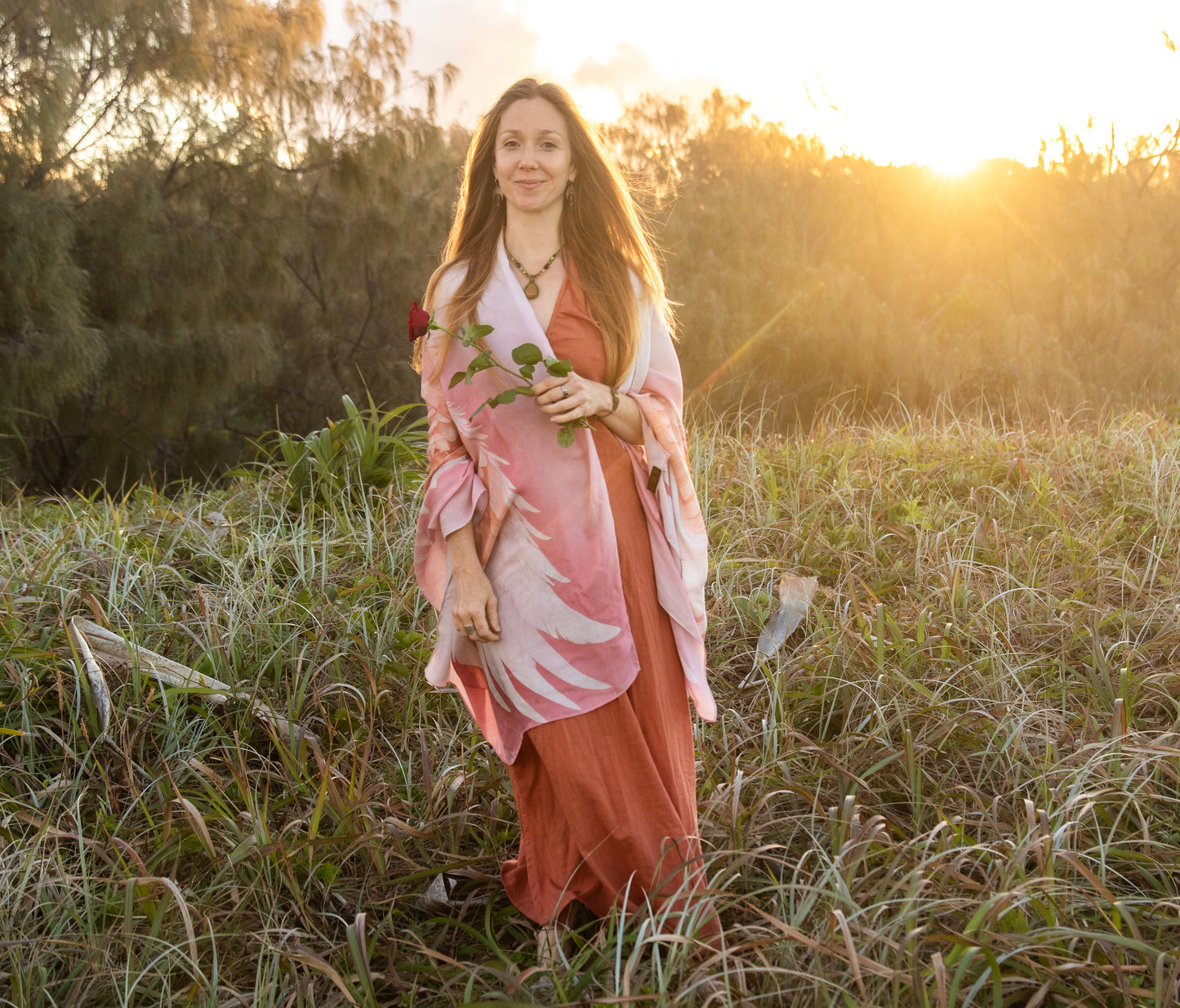 Happiness Shawl angel wing kaftan vegan silk shawl for festivals and ceremonies